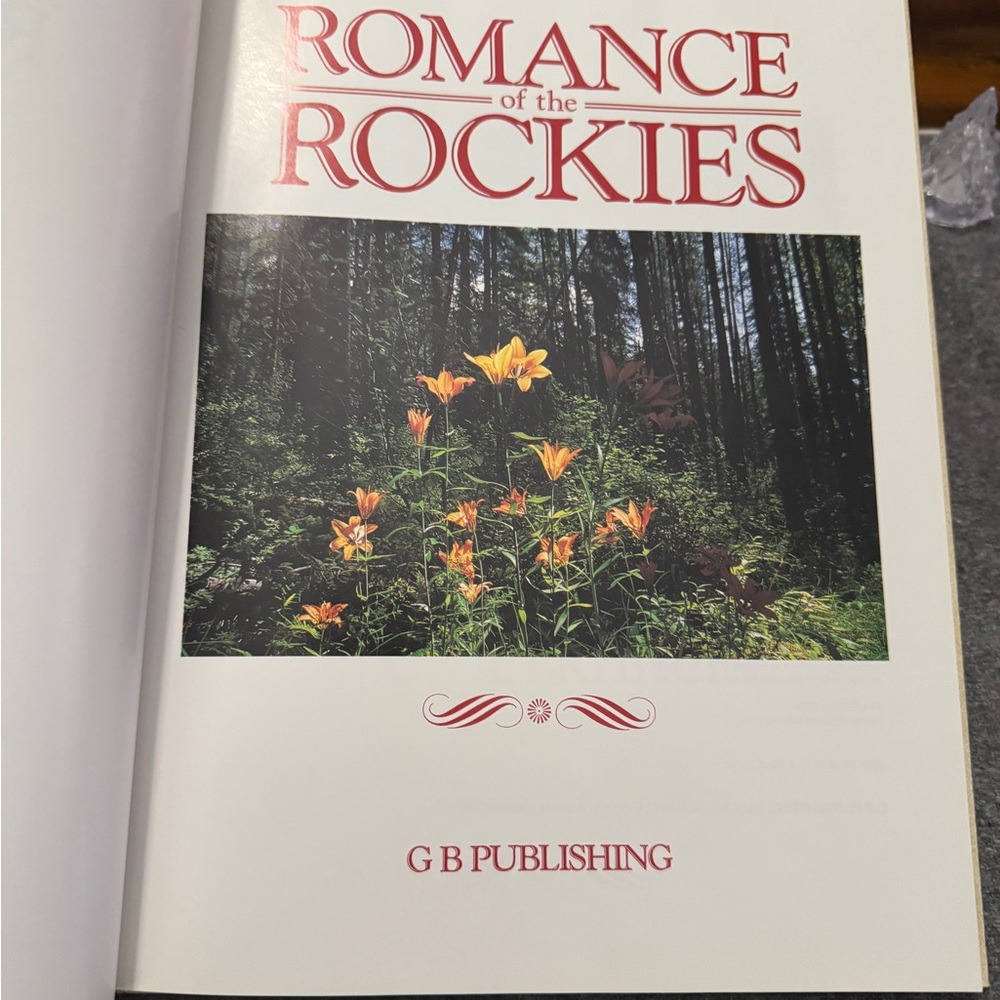 "Romance of the Rockies" by Brybycin Beautiful Book of photography 142 pages